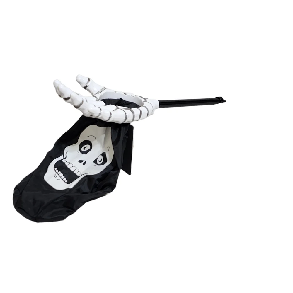 Spirit Halloween Skull Loot Scoop Treat Bag Skeleton Hand Candy Bag Costume Prop